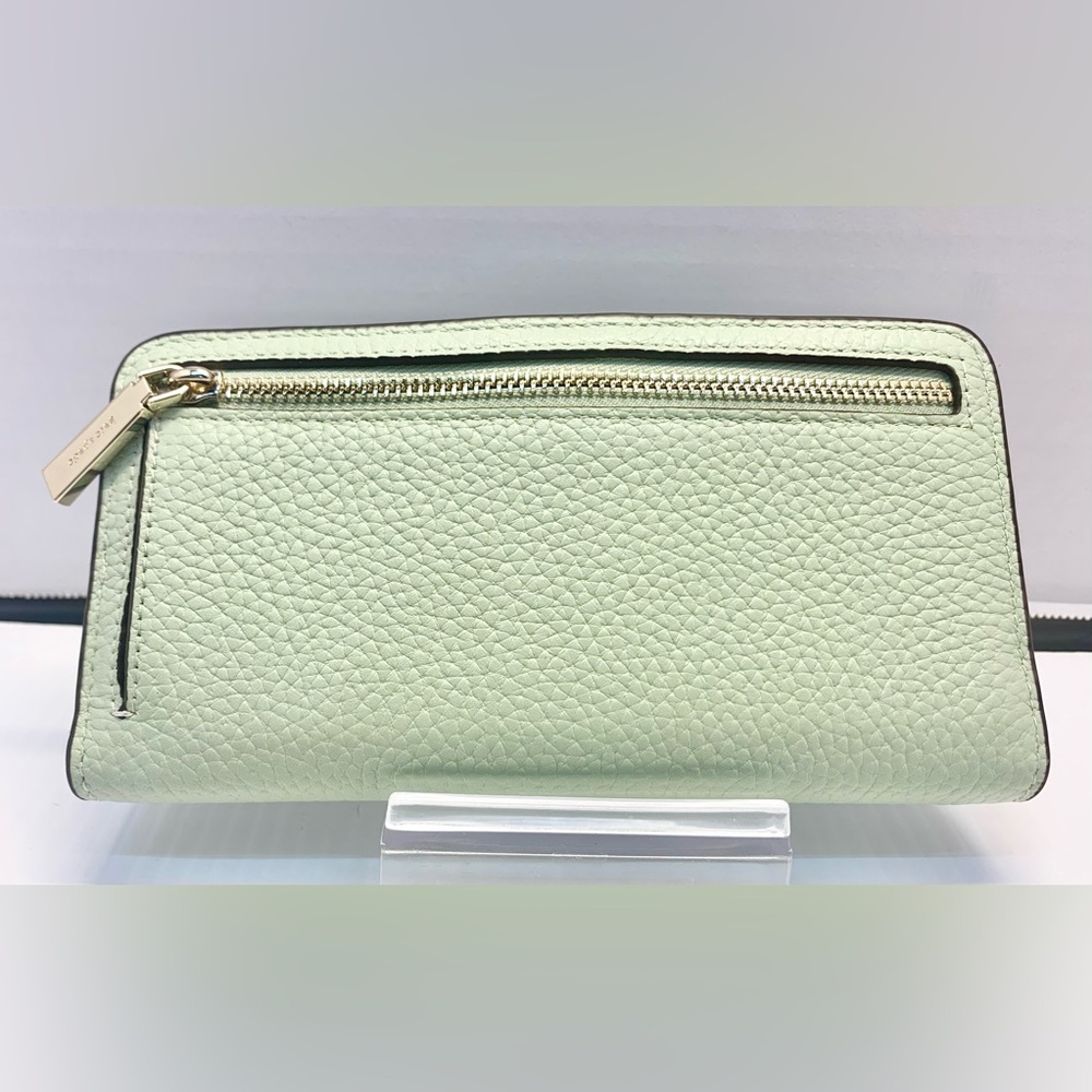 ☀️Kate Spade Dumpling small satchel & matching wallet - Light Olive - NWT - Picture 12 of 13
